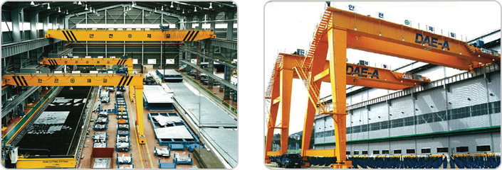 Single Girder Semi Gantry Hoist Crane