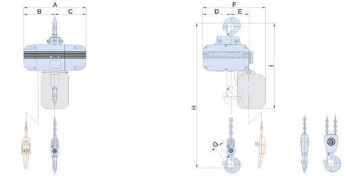 Hook Suspension Type (CS Type)