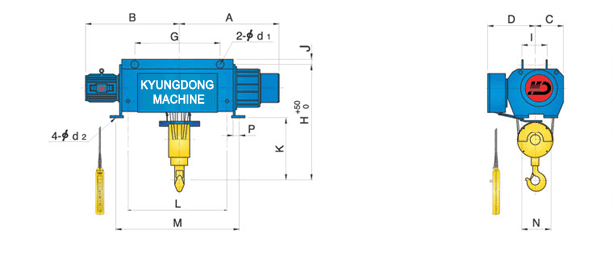 Regular Type Suspension Hoist