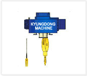 Regular Type Hoist With  Hand-Push Trolley