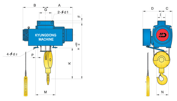Regular Type Suspension Hoist